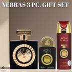 Lattafa Pride Nebras 3-Piece Luxury Perfume Gift Set