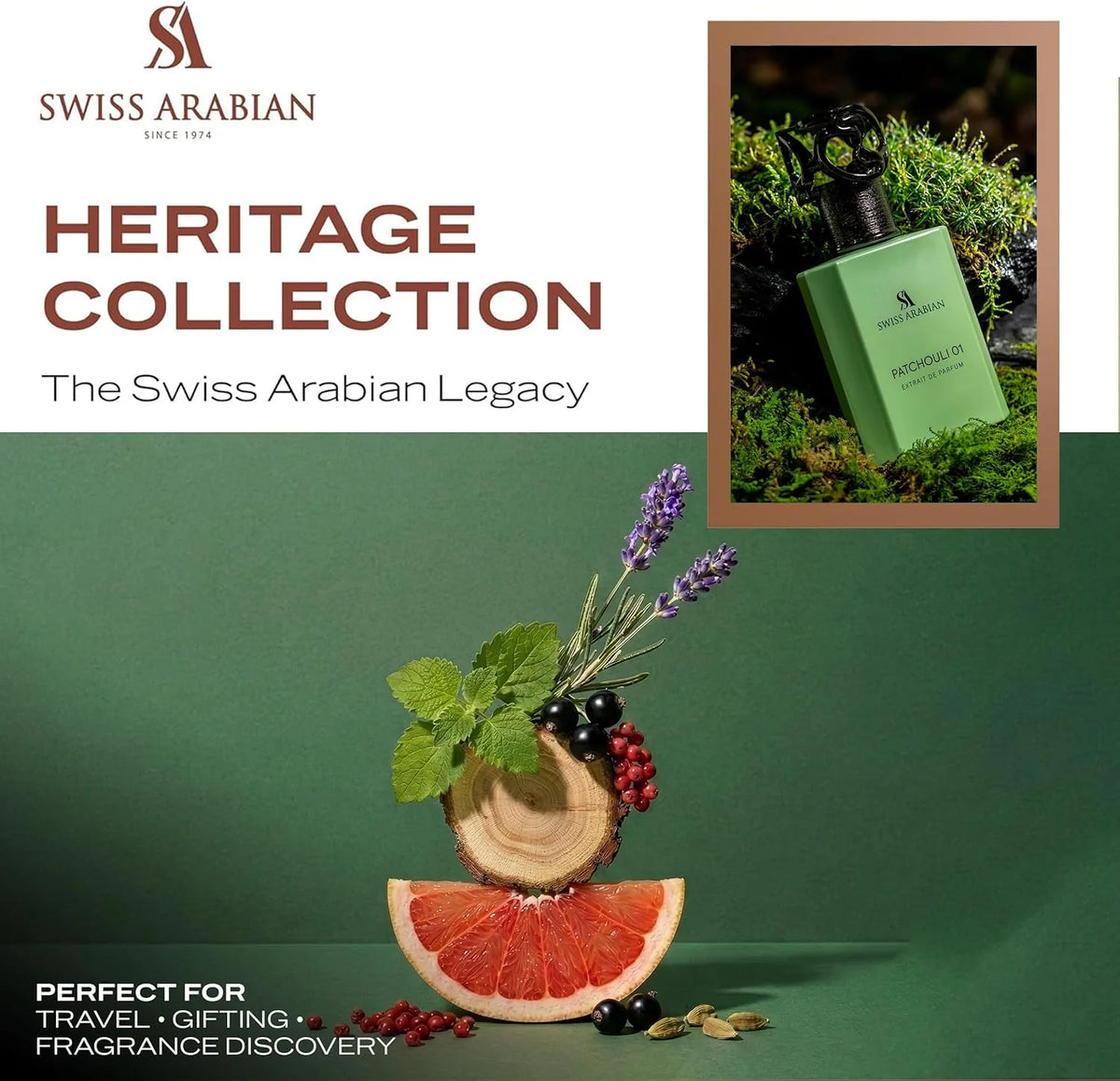 PATCHOULI 01 EXTRAIT DE PARFUM 50ML | SWISS ARABIAN
