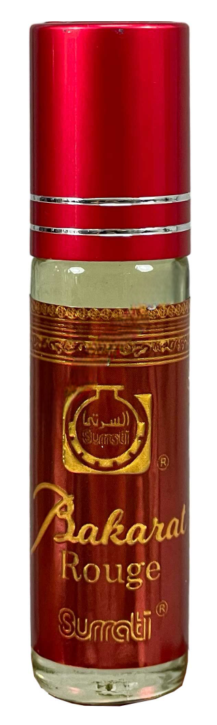 BAKARAT ROUGE CONCENTRATED PERFUME OIL ROLL ON UNISEX BY SURRATI 6ML