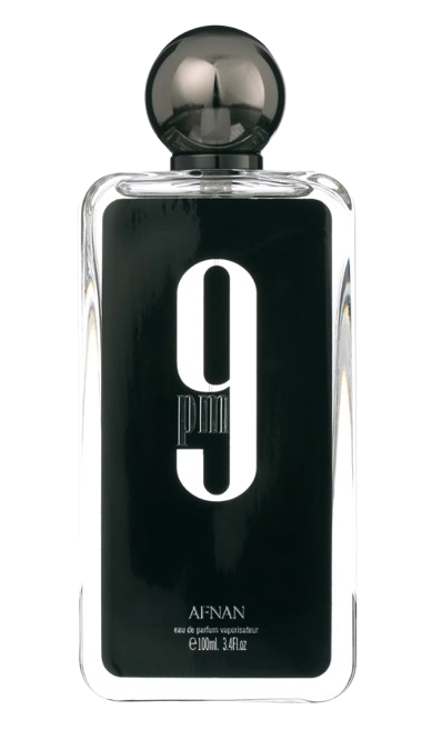 Afnan 9 PM for Men Eau de Parfum Spray, 3.4 Ounce