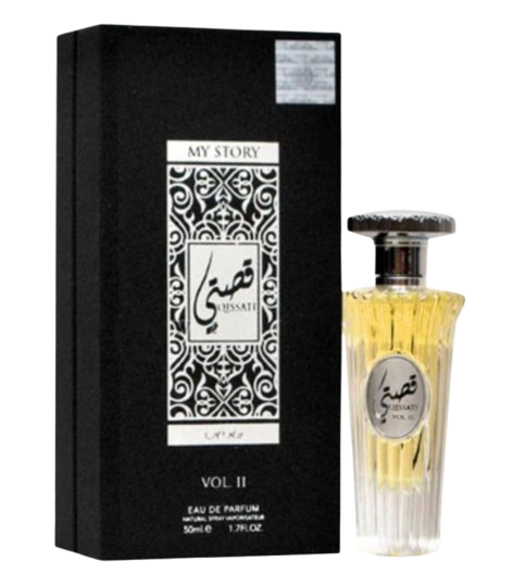 QISSATI My Story Vol. 2 By Lattafa Perfume Arabian Version EDP Fragrance, 50ml