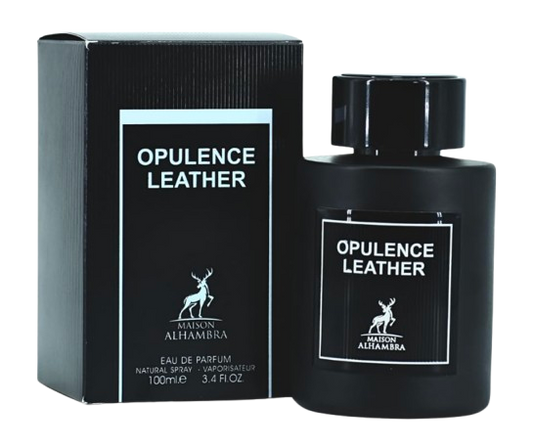 Opulence Leather EDP Spray 100ML (3.4OZ) By Maison Alhambra