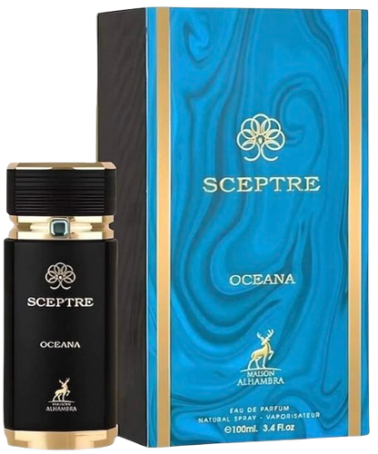 Maison Alhambra Scepter Oceana Eau de Parfum Spray for Unisex, 3.4 Ounce