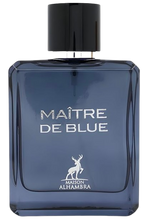 Maison Alhambra Maitre De Blue Eau De Parfum Spray for Men, 3.4 Ounce