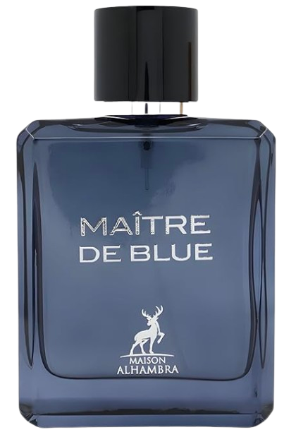 Maison Alhambra Maitre De Blue Eau De Parfum Spray for Men, 3.4 Ounce