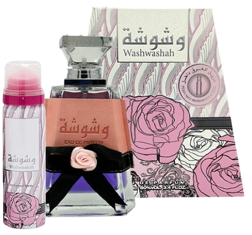 Perfume en spray WASHWASHAH LATTAFA 100ml + desodorante EDP mujer