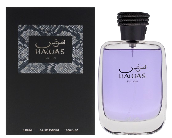 Hawas for Him Eau de Parfum Spray 3.4oz