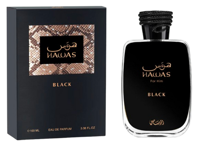 Hawas Black By Rasasi for men 100ML