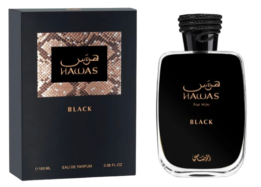 Hawas Black By Rasasi for men 100ML