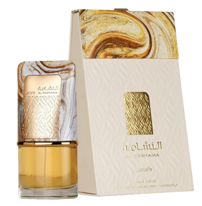 Al Nashama Lattafa Perfumes for women and men 3.4oz