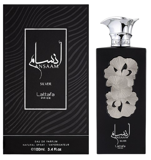 Ansaam Silver Lattafa Perfumes for women and men