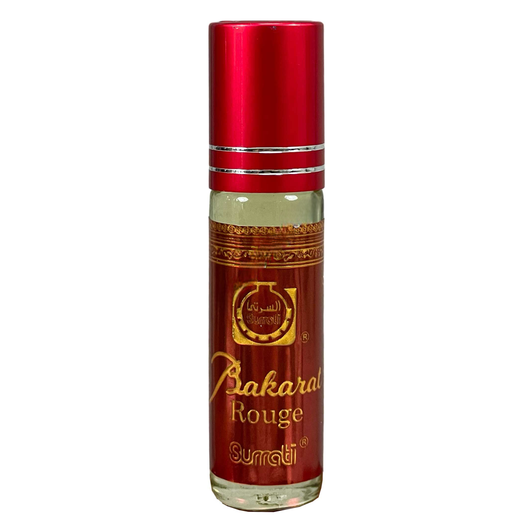 PERFUME CONCENTRADO BAKARAT ROUGE EN ACEITE ROLL ON UNISEX DE SURRATI 6ML