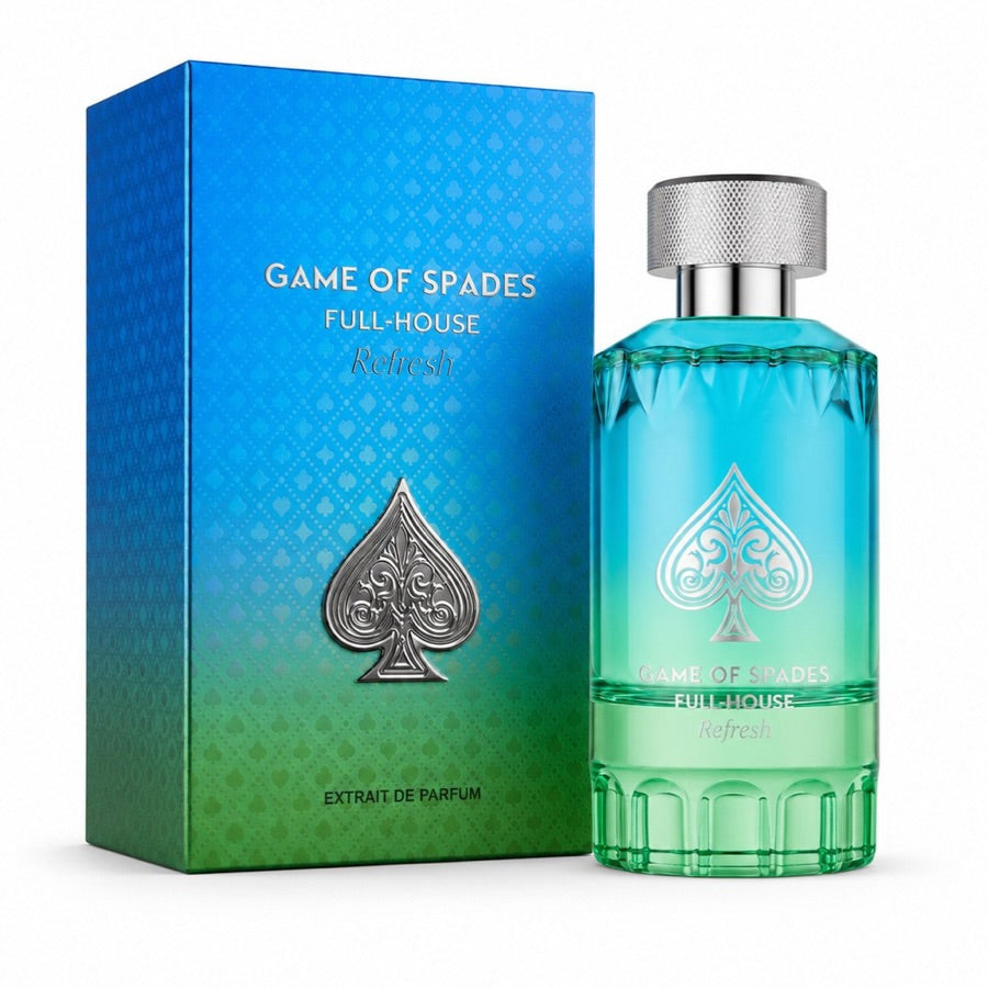 Game OF Spades Full House Refresh EXTRAIT DE PARFUM 3.4oz