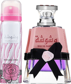 Perfume en spray WASHWASHAH LATTAFA 100ml + desodorante EDP mujer