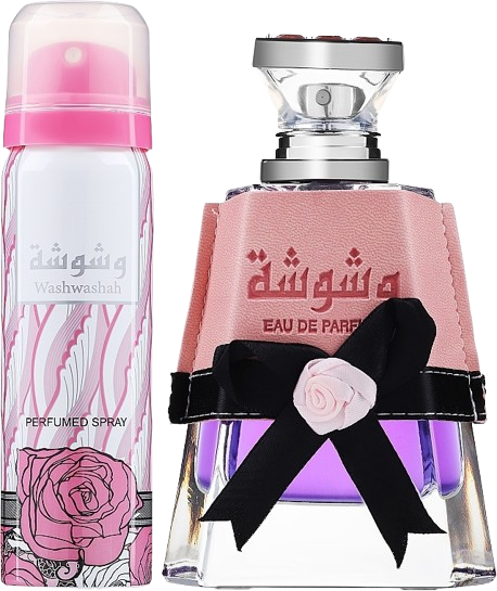 Perfume en spray WASHWASHAH LATTAFA 100ml + desodorante EDP mujer
